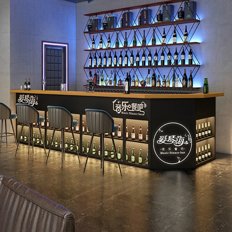 Furniture For Wines Bar Stool Shelf Wall Mounted Mini Liquors Set Wine Modern Corner Fire Extinguisher Novelty Storage Outside