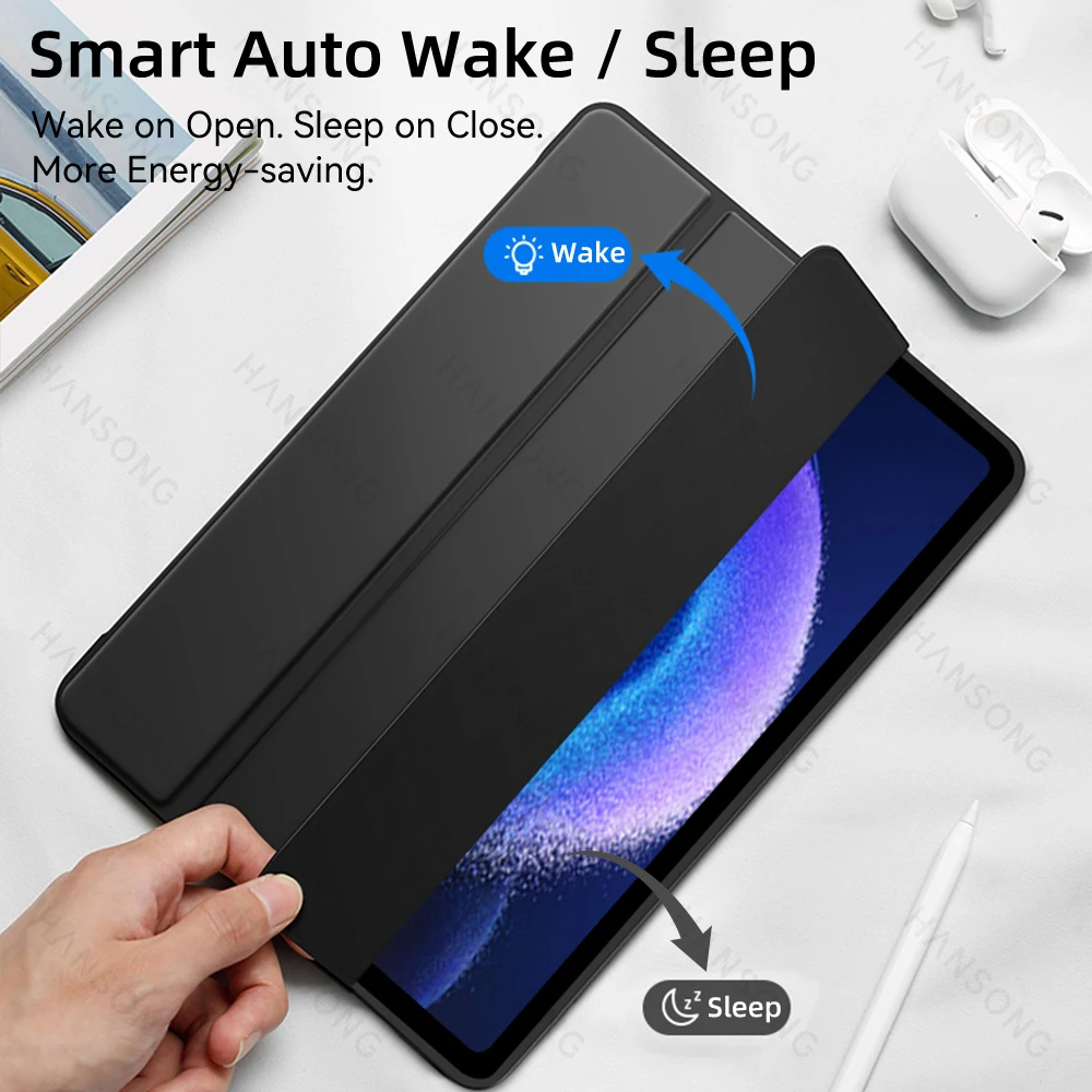 Capa Protetora pu para Xiaomi Pad Capa Flip Stand mi Pad Pro 11 Pro 11 Redmi 10.61 se 11 Case - Imagem 3
