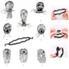 4-6Pcs/Set Black Basic Styling Tool Braid Hairstyle Twist Donut Bun Maker Hairpins For Women DIY Hair Styling Accessories 4