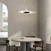 Italian Postmodern Irregular Nordic LED Chandelier for Living Dining Room Bedroom Exhibition Hanging Lamp Black Decor Lights 4