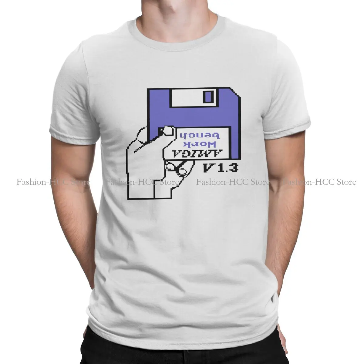 Amiga 500 Magliette Originali Girocollo Amigc Workbench 1.3 Stampa Homme T Shirt Nuova Tendenza Abbigliamento Taglia S-6Xl