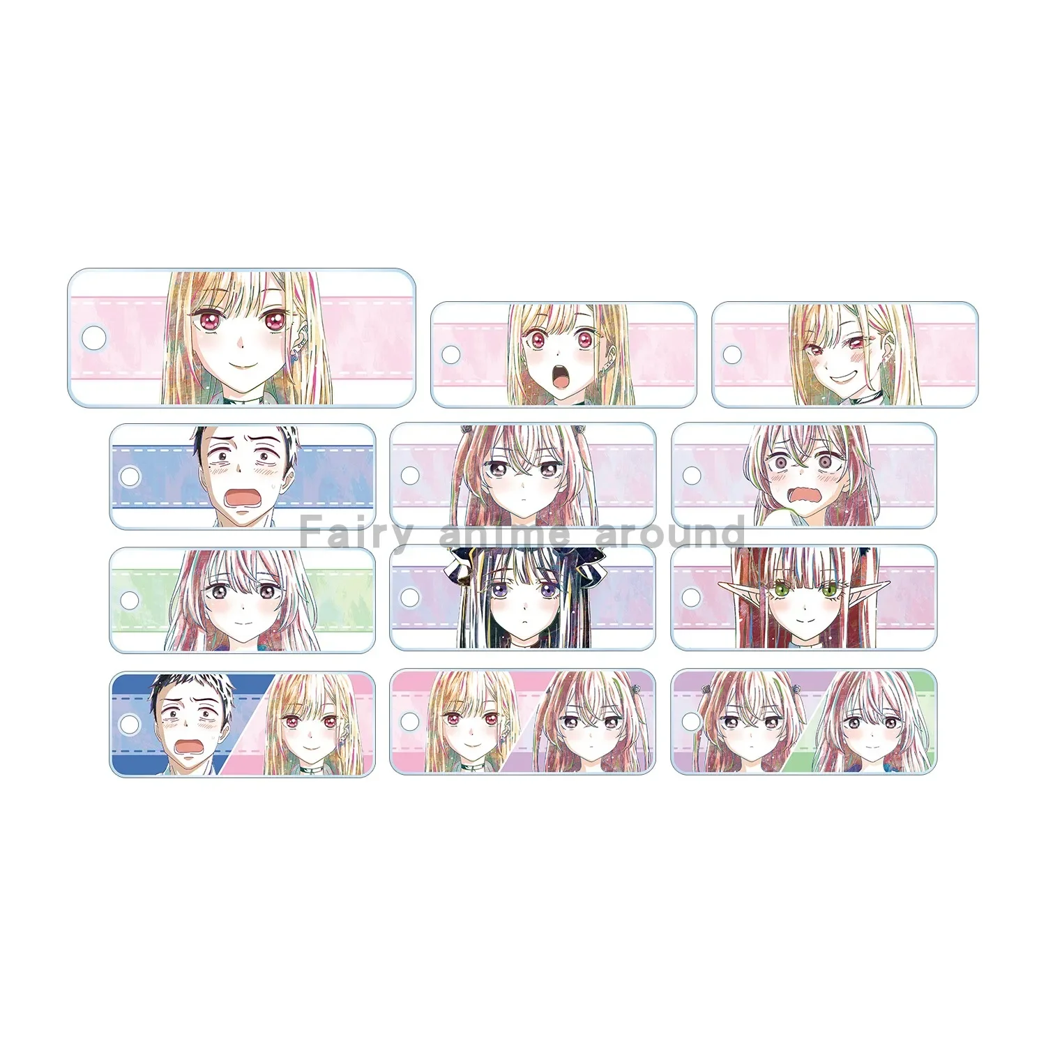 

Брелок для ключей с аниме Kitagawa Марин, Inui, Sajuna, Shinju, Gojo, Wakana, кукла, акриловый брелок, подвеска для подарка