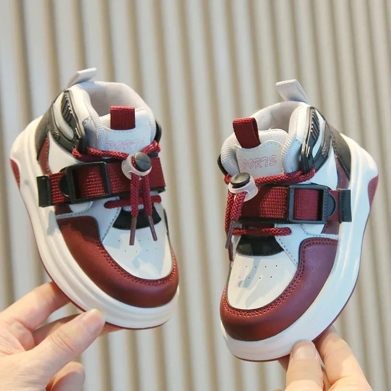 High Top Kids Sports Shoes for School and Casual Wear