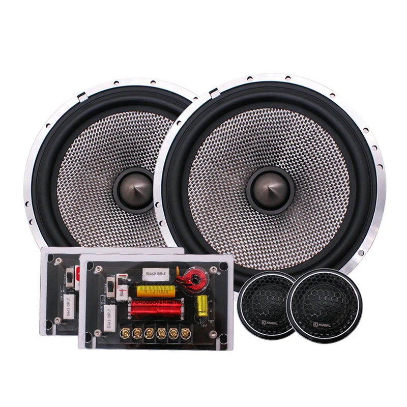 Car Audio Modification Aluminum Alloy Basin K-6580 Two-way Car Set Speaker Audio Modification