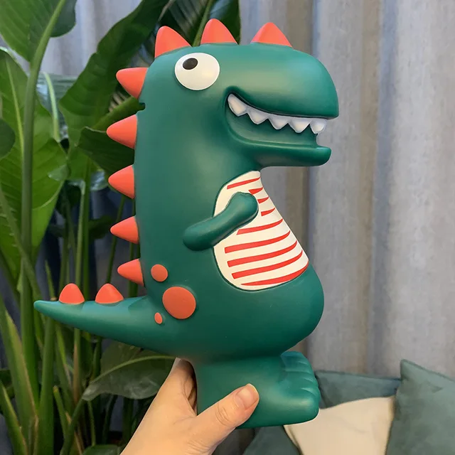 Cartoon Dinosaur Piggy Bank High Capacity Money Boxes Coins Safe Savings Box Large Money Bank Child Toys Kids Birthday Gifts 4