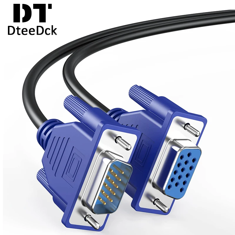 VGAExtensionCable1080PFullHDVGACableMaletoFemalecable