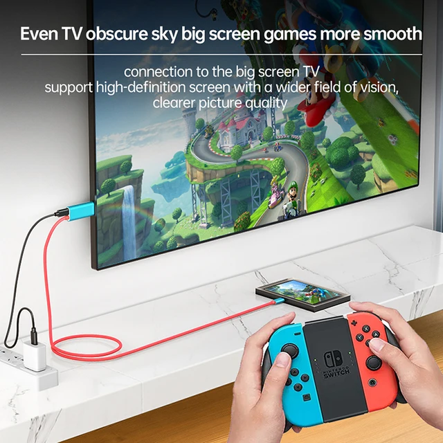 raspberry pi is there any way to hook a switch lite to a tv