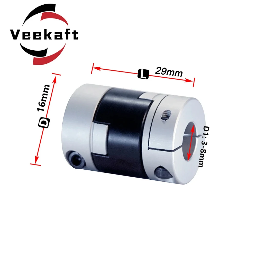 Oldham Slider Coupling D16L29 for Motor Connector CNC Drive Shaft