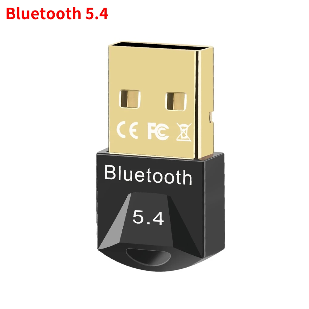 thumbnail image 1 of Adaptador USB Bluetooth 5.4 Receptor inalámbrico BT 5.3 Dongle Transmisor de alta velocidad Mini adaptador USB Bluetooth para PC portátil, 1 of 5