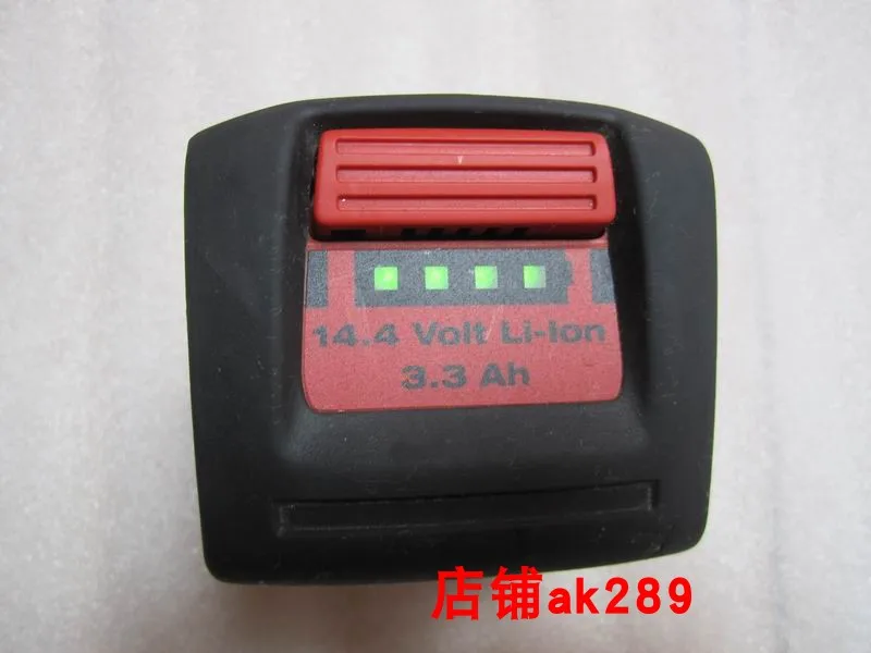 

Original second-hand 14.4V new lithium battery B14 3.3A Price of 1 old battery