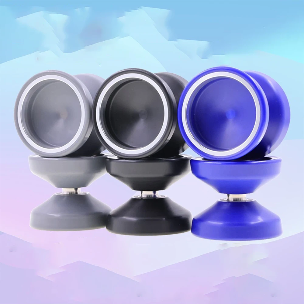 Responsive Inlaid metal ring YoYo Plastic Yo Yo for Kids, Beginner For children beginners only Three colors to choose from