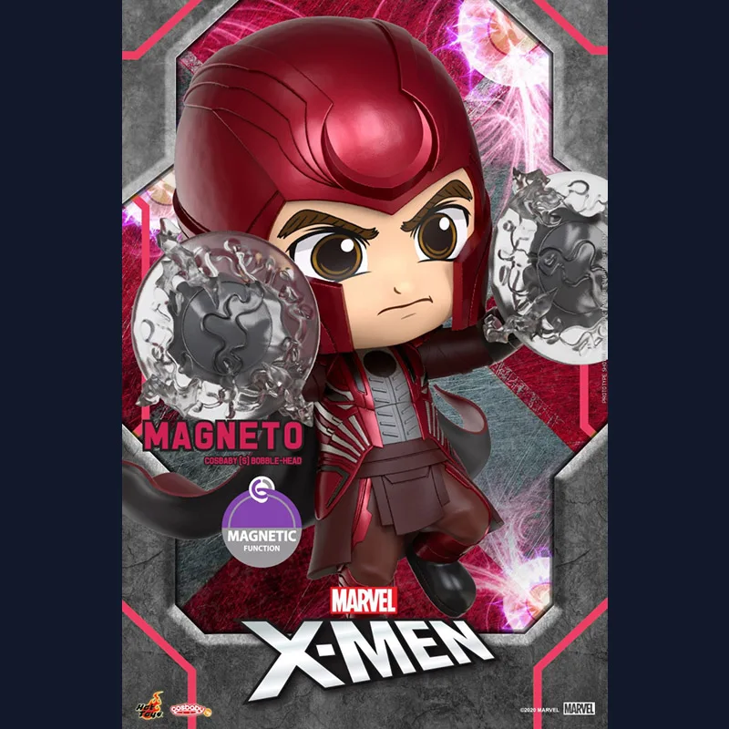 

In Stock 100% Original HOTTOYS COSBABY COSB806 Magneto X Men Movie Character Model Collection Artwork Q Version