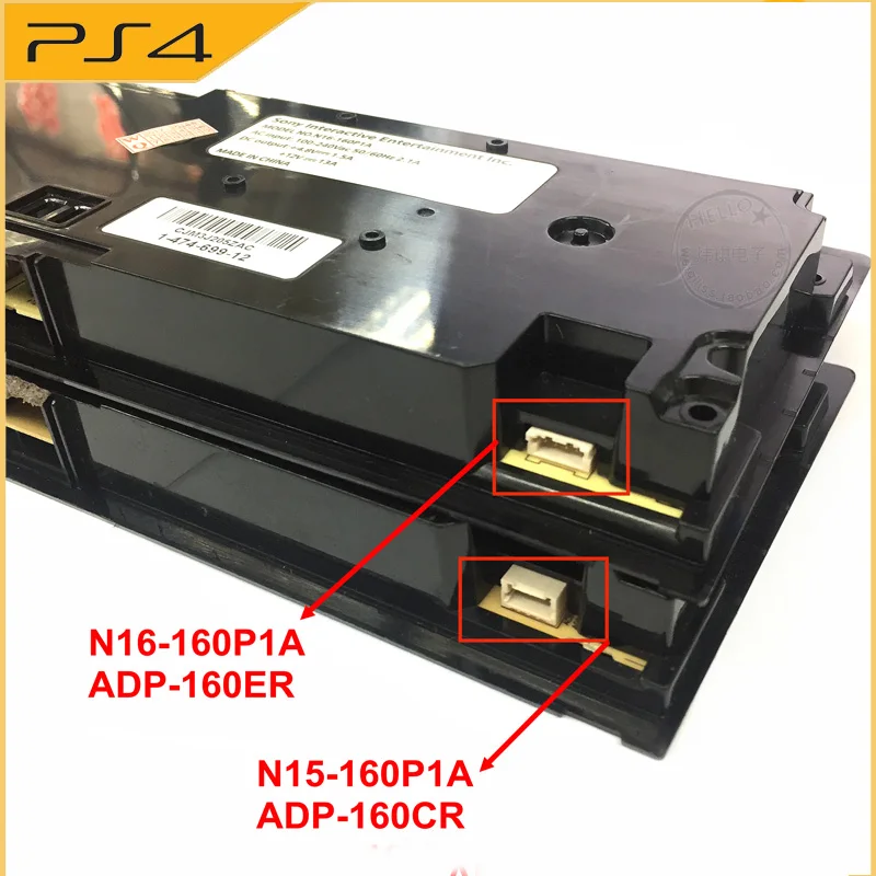 

5pcs Brand New Power Supply Adapter ADP-160ER N16-160P1A for PlayStation 4 for PS4 Slim internal power supply 160ER 160er