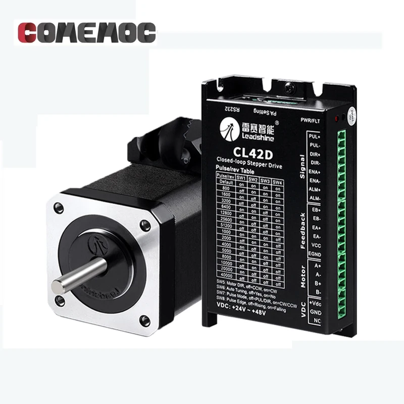 

High precision 42 closed loop stepper motor driver set 1000 line encoder 17 stepper servo motor 24V