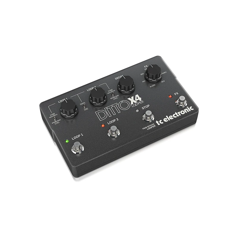 ギター tc electronic DITTO x4 TC Electronic Ditto X4 Looper Pedal | Sweetwater