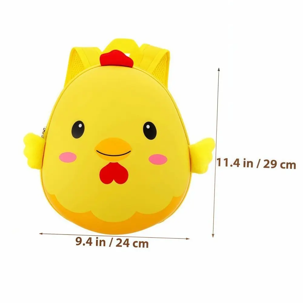 Unique 3D Egg Shell Backpack Large Capacity Simulation Chick Backpack Waterproof Cartoon Children SchoolBags Kid Gift 4