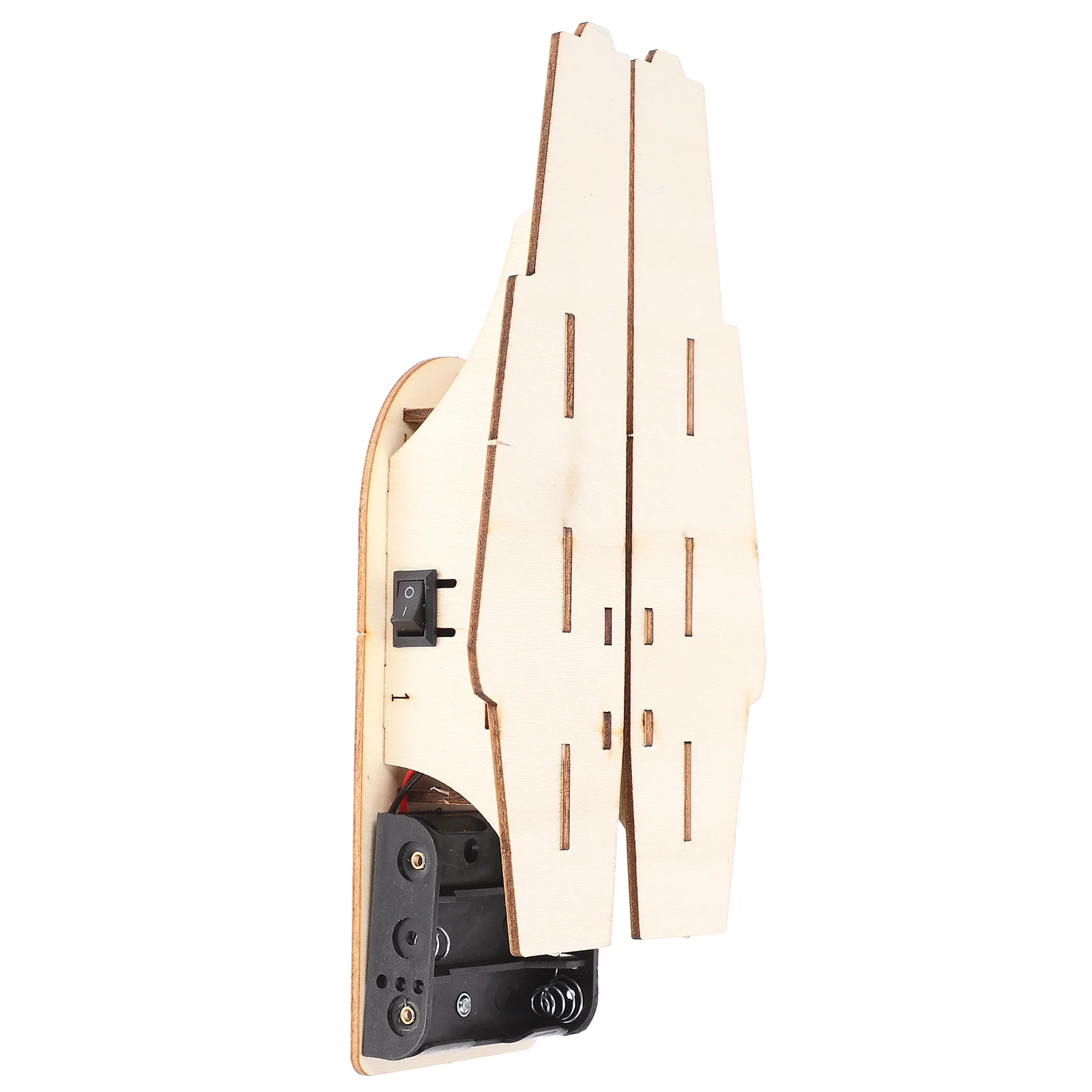 

Paper Airplane Launcher DIY Wooden Plaything Assembly Models Simulated Toy Craft Child Pupils