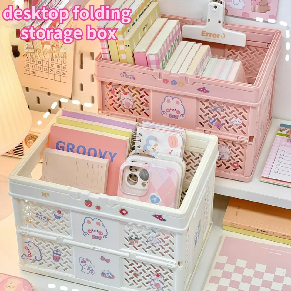 INS Multifunctional Desktop Sundries Snacks Organizer Box Foldable