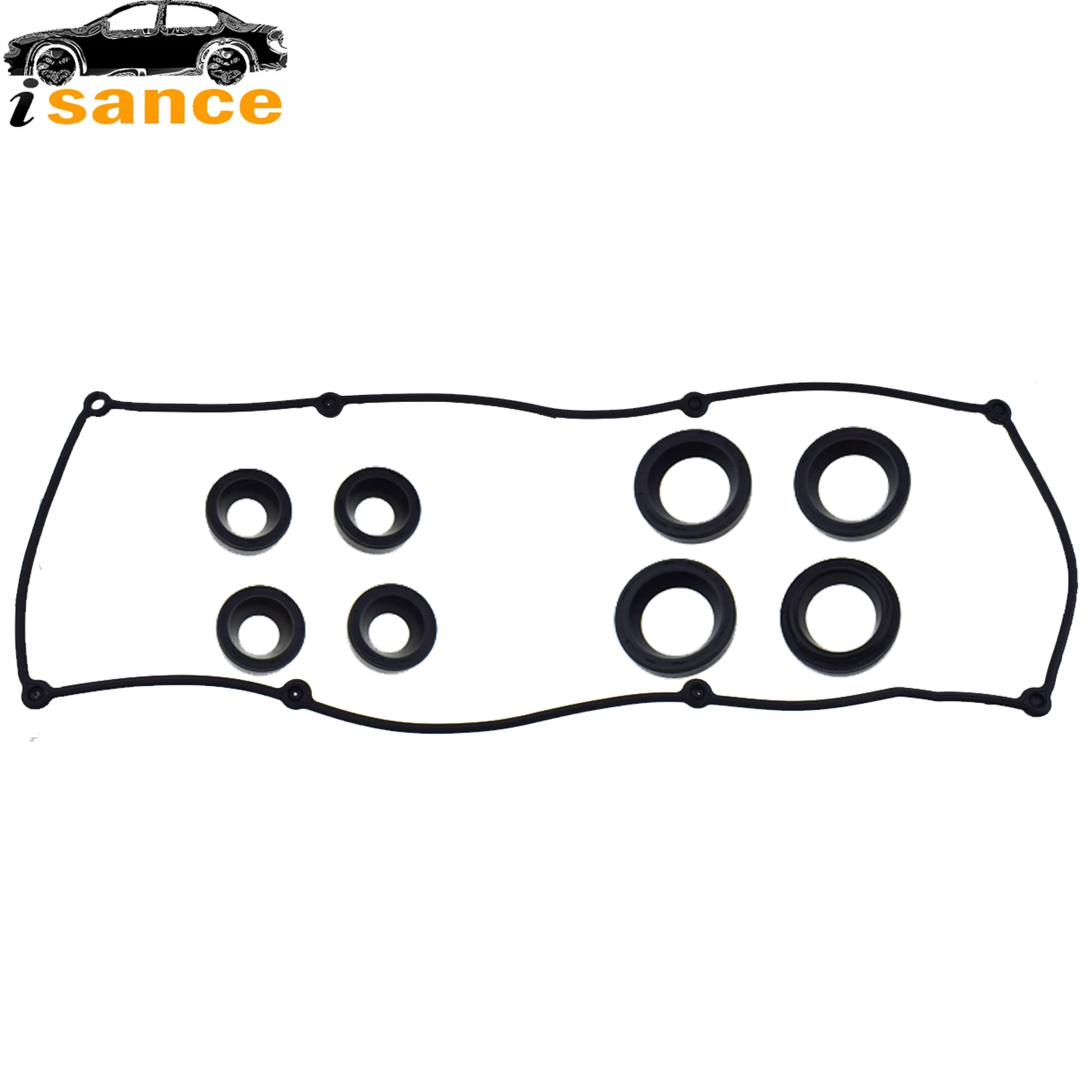 New Valve Cover Gasket / Fuel Injector Rocker Arm Cover Seal / Oil Seal For Mitsubishi L200 Pajero IV 1052A099 MN158385 ME192209