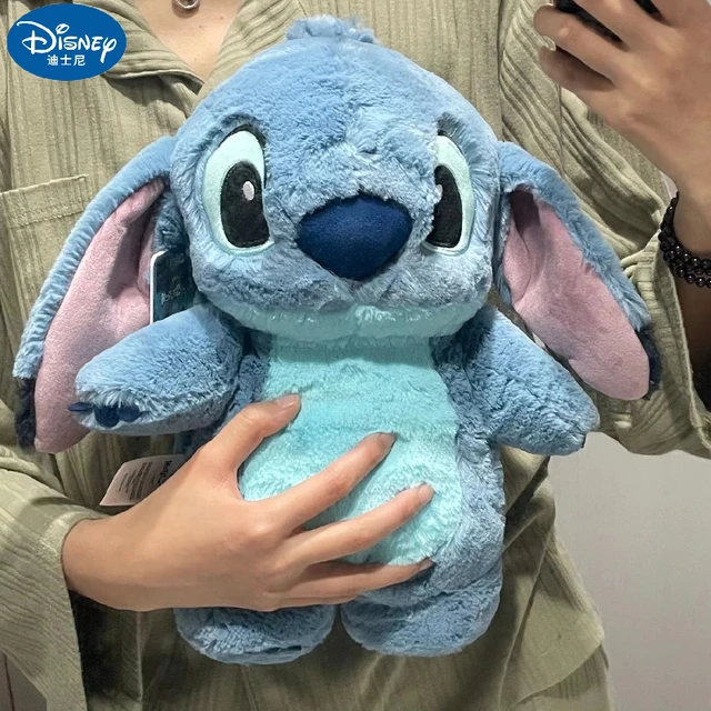 Bouillotte en peluche Disney Stitch pour femme, chauffe-mains de  remplissage d'eau à la maison, extra large, dessin animé anime, cadeau pour  petite amie, hiver - AliExpress