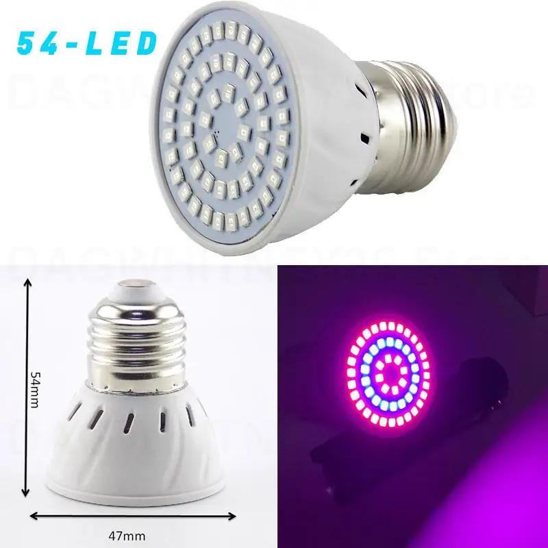Description Picture 4 of item3 Head 36 54 72 LED  plant flower lamp growing light for indoor green house tent growbox hydro flower room growing lights U26