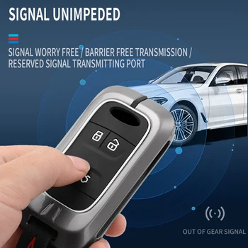 Cover per chiave/telecomando per Chery Tiggo 8 7 5X 2019 2020 Smart Keyless Remote Fob proteggi custodia portachiavi accessori per supporto auto-Styling - Coperchio chiave auto per Chery Tiggo 8 7 5X 2019 2020 Smart Keyless Remote Fob