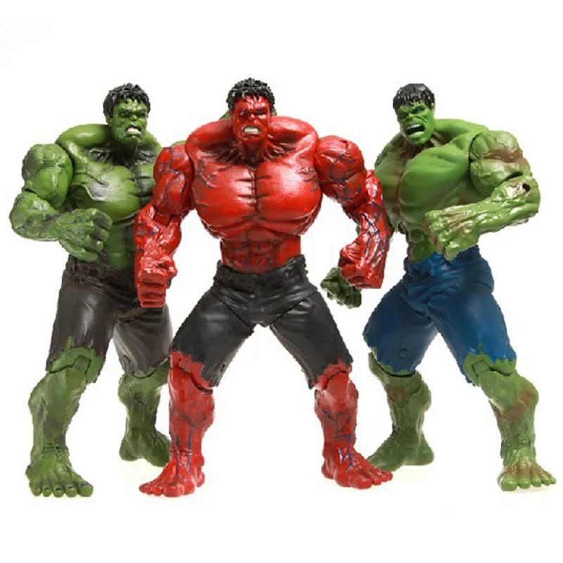 Marvel The Avengers Superhero Red Hulk Action Figure Pvc Giocattoli Da Collezione Modello Laurea Regali Di Compleanno Per Amico