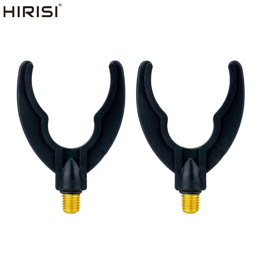 Hirisi 2/3 stücke Karpfen Angelrute Rest Kopf AC136 Für Angeln Bank Sticks Buzz Bar Angeln Zubehör