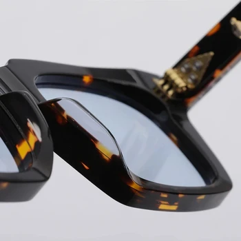 QUENTIN jmm Sunglasses for Men Luxury Brand Original Handmade Sun Glasses Acetate Outdoor Protective High Quality Women Eyewear