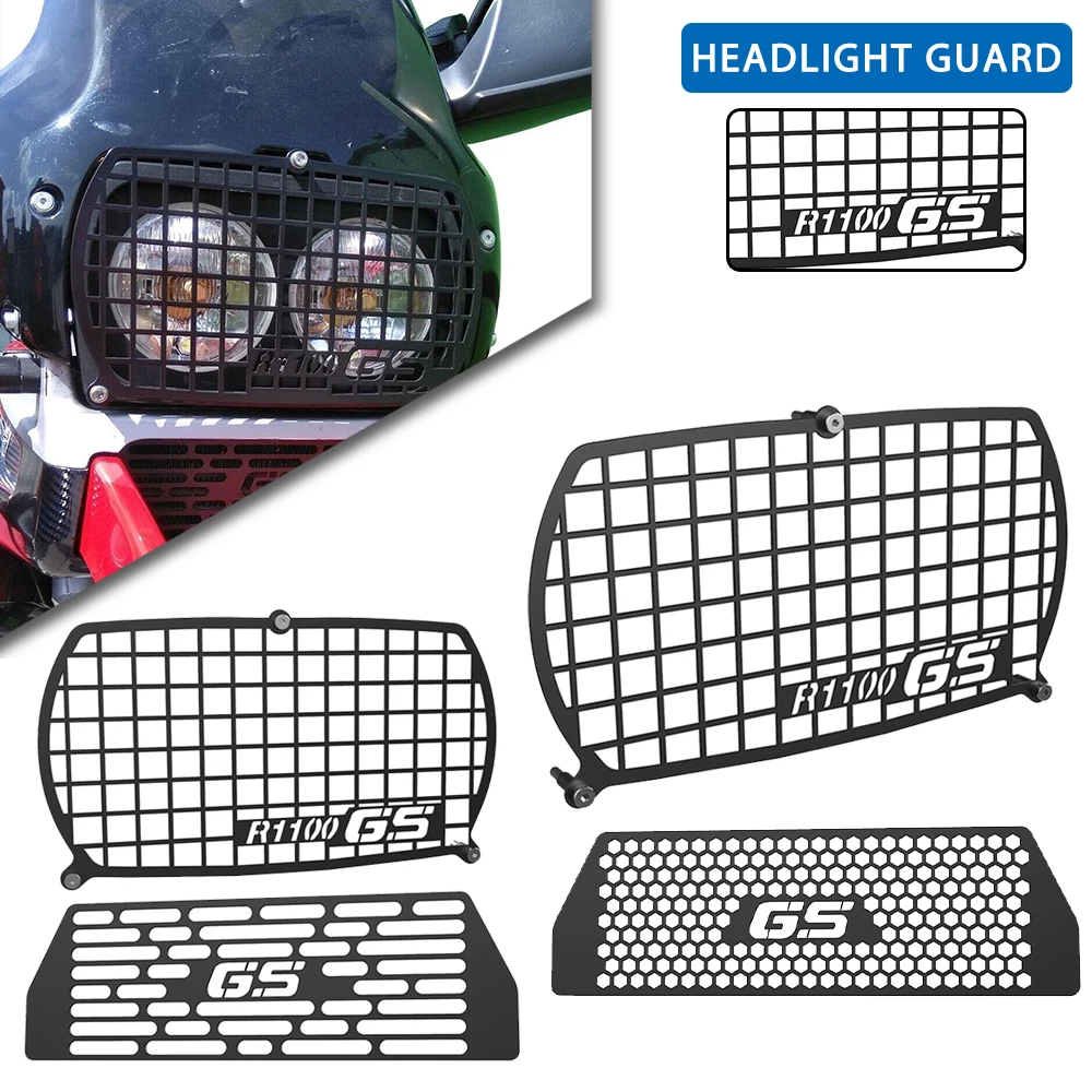 

2023 Motorcycle Headlight Radiator Cooler Protective Grilles Set For BMW R1100GS R 1100GS R 1100 GS 1994 1995 1996 1997-1999