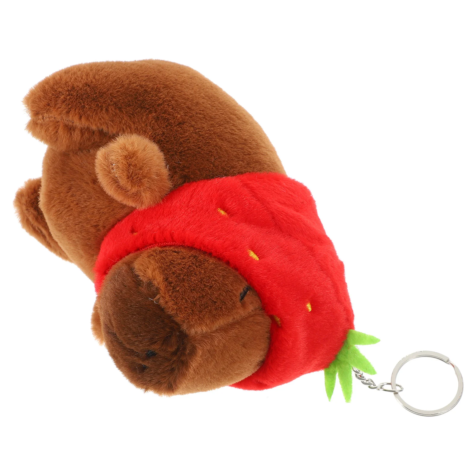

Capybara Keychain Schoolbag Plush Pendants Decor Animal Hanging Backpack Toy Keychains Stuffed
