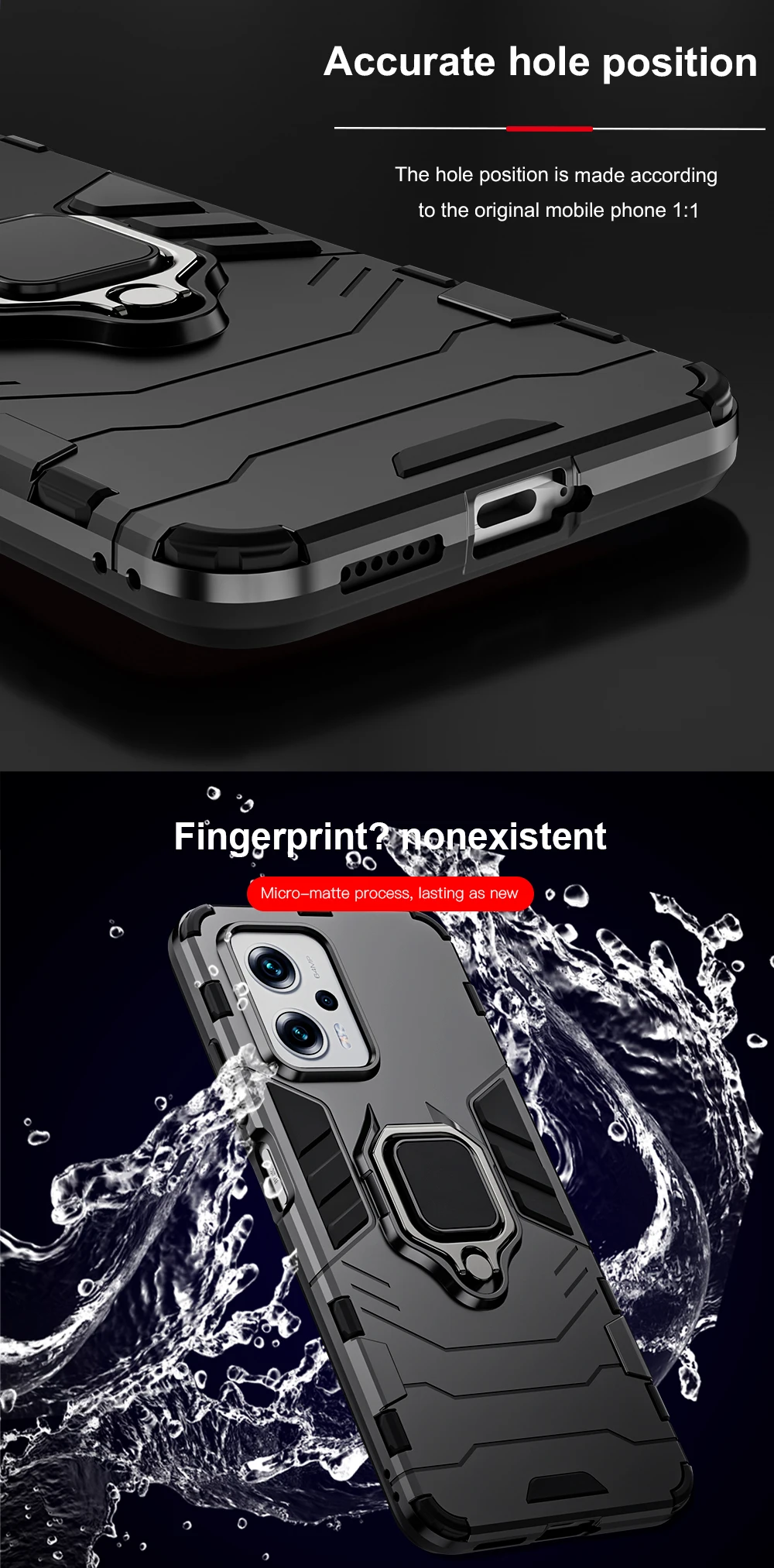 Shockproof Phone Case For Xiaomi Poco And Redmi Note Series_voghion.com