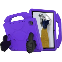 Durable EVA Shockproof Kids Case with Stand and Holder for Honor Pad X9 Pro2025 (Purple)