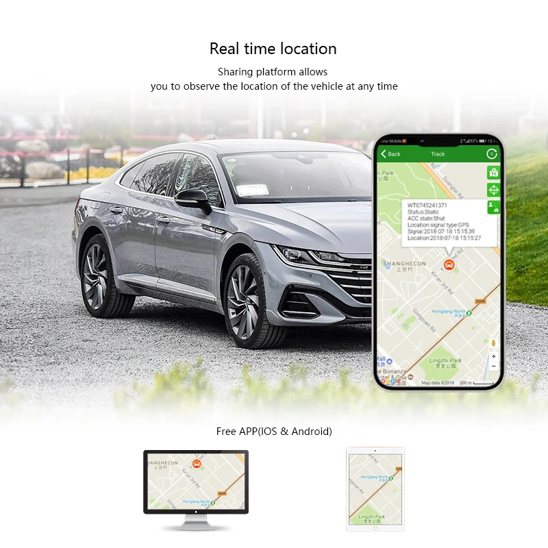 VEHICEL GPS TRACKER CAR GPS TRACKER MOTORCYCLE TRACKER FREE PLATFORM DYEGOO WT07 STRONG MAGNET LONG BATTERY gps tracker car tracker