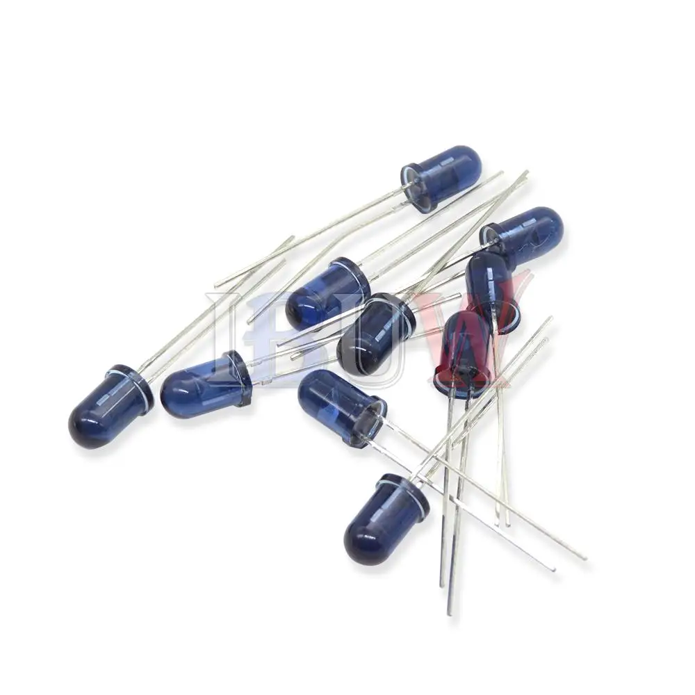 10PCS TSAL4400 TSAL6100 TSAL6200 TSAL6400 4400 6100 6200 6400 EMITTER IR 3MM 5MM 940NM 2PIN Infrared emission tube diode image 2