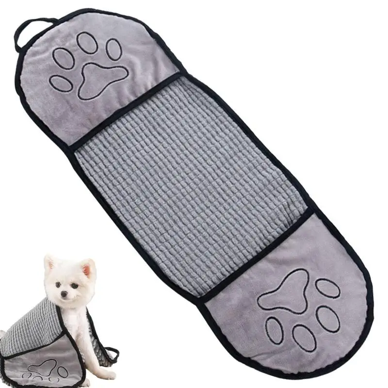 

Pet Drying Towels For Dogs Multi-Purpose Dog Bath Towel Cat Bathing Supplies For Kitties Small Cats Pet Bathing Rugs For Drying