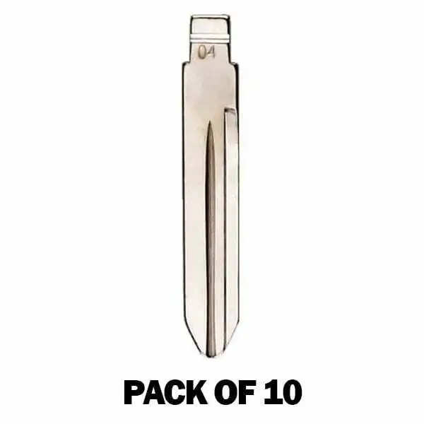 (Pack of 10)Xhorse-KEYDIY Key Blade&mdash; for Chrysler for Dodge Jeep CY24 Y157 Y159 (#Y-04)