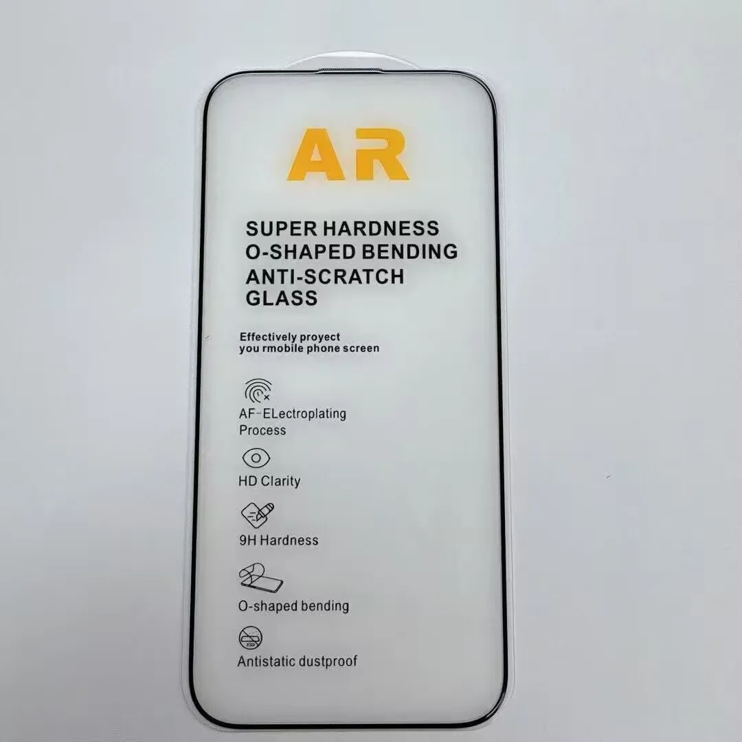 Dual Pack High-Definition Anti-Reflective Screen Protector with 9H Tempered Glass
