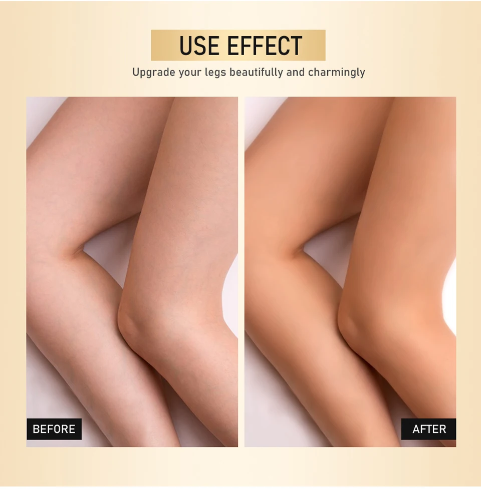 Description Picture 6 of itemLakerain Leg Makeup Leg Makeup Waterproof And Anti-Transfer Concealer Even Skin Tone Wheat Tan Brown Liquid Foundation
