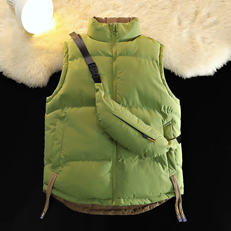 VogeLuxe | Men’s Stand Collar Track Jacket with Contrast Zip