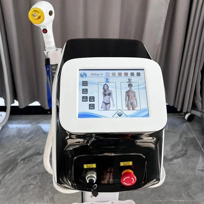 Ice Platinum Cooling System 3Wavelength Skincare Equipment Diode Laser Hair Removal Machine