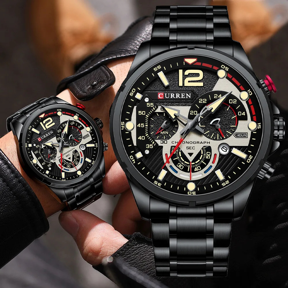 CURREN Luxury Brand Watch for Men Fashion Sports Watch Business