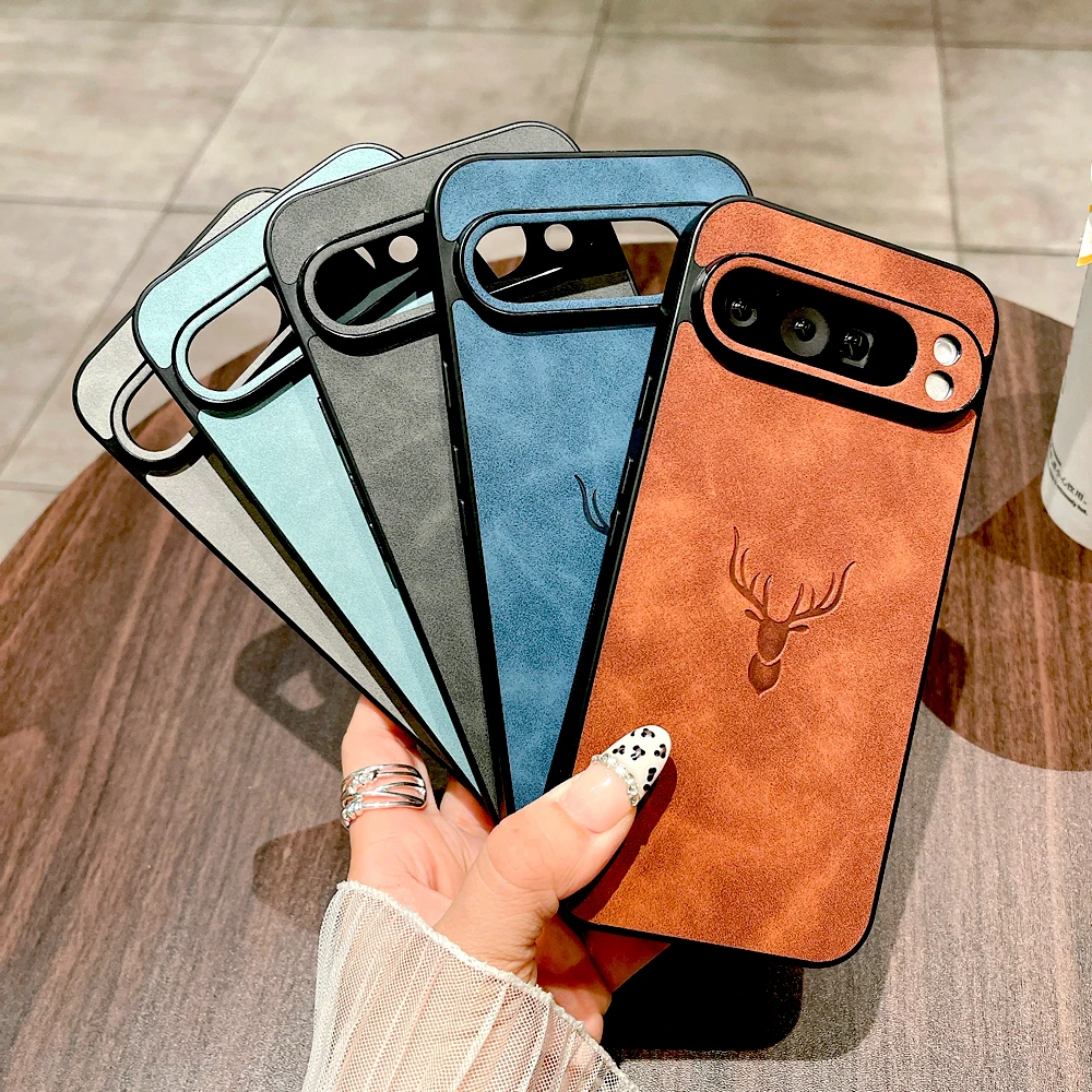 Elegant Retro Leather Phone Case - Premium Vintage Design Cover