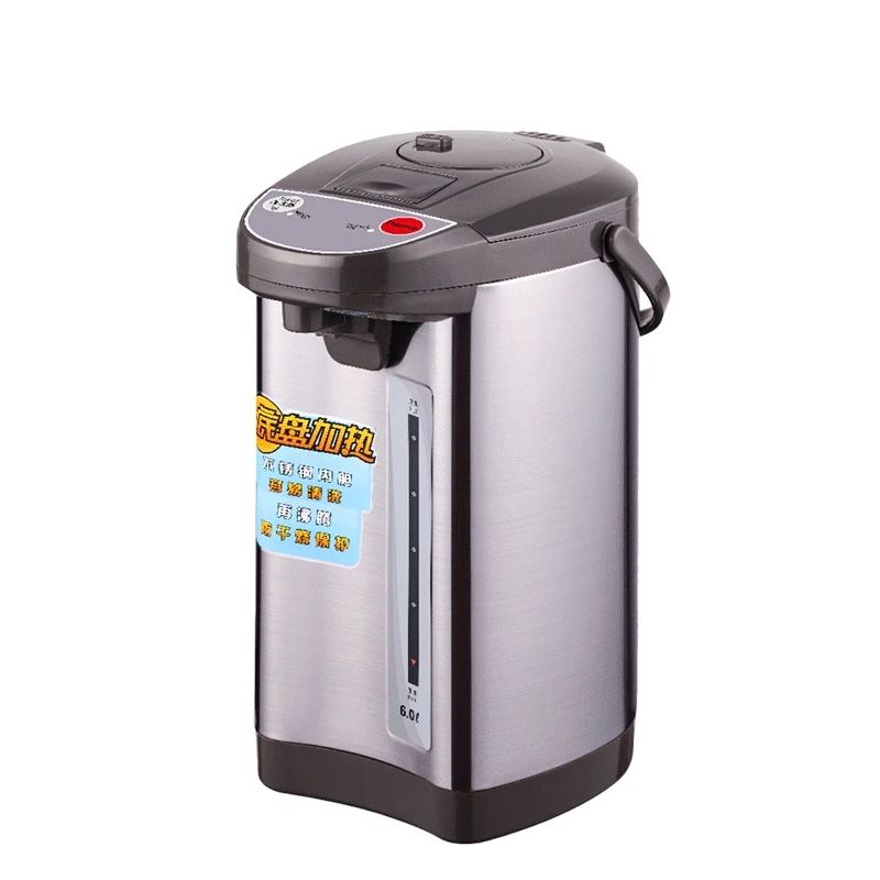 750W Household 3 Ways Water Out Thermopot Electric Thermo Pot 6L Thermal Pump Pot