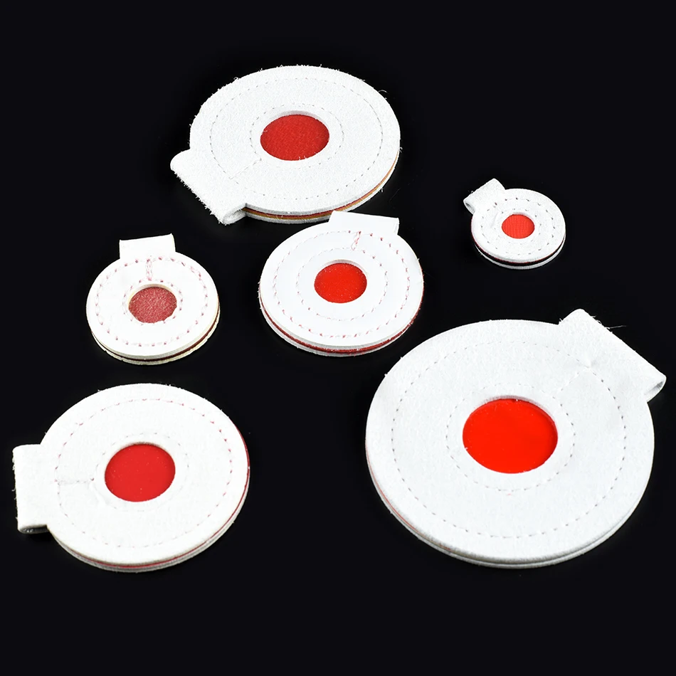 7Pcs Cibles Microfiber Bullseye Pour Pratique De Tir 7cm