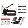 U/T/D  type 3 In 1 Multitool Nail Staple Gun Furniture Stapler Tools For Furniture Wood Door Upholstery Framing Rivet Tool 6