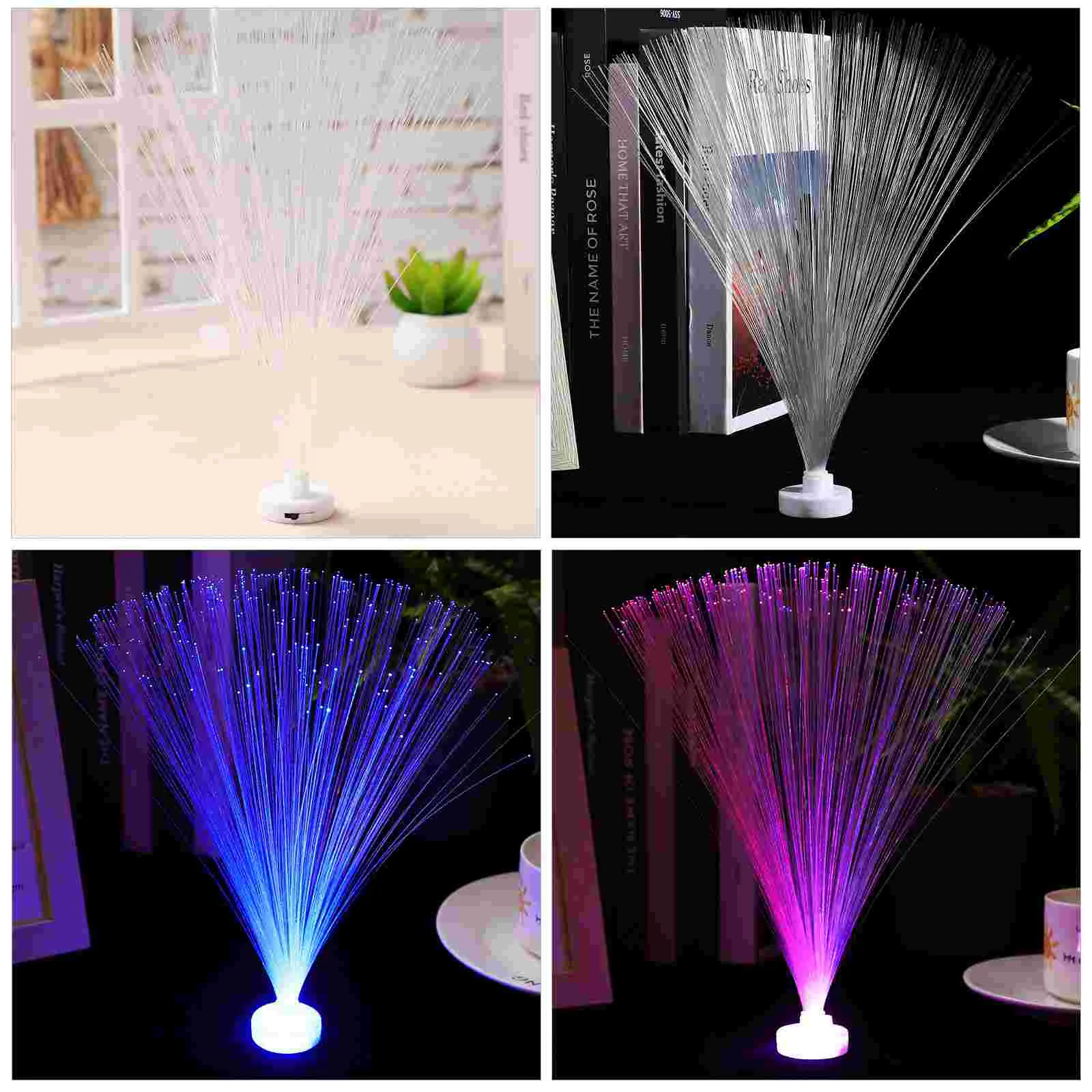 

Fiber Optic Light Wands Led Flashing Lights Color Changing Light Sticks Party Favors