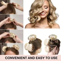 1/2 ensembles tige à friser sans chaleur boucles en soie sans chaleur bigoudi bigoudis bandeau de couchage paresseux bigoudis femmes outils de coiffure 4