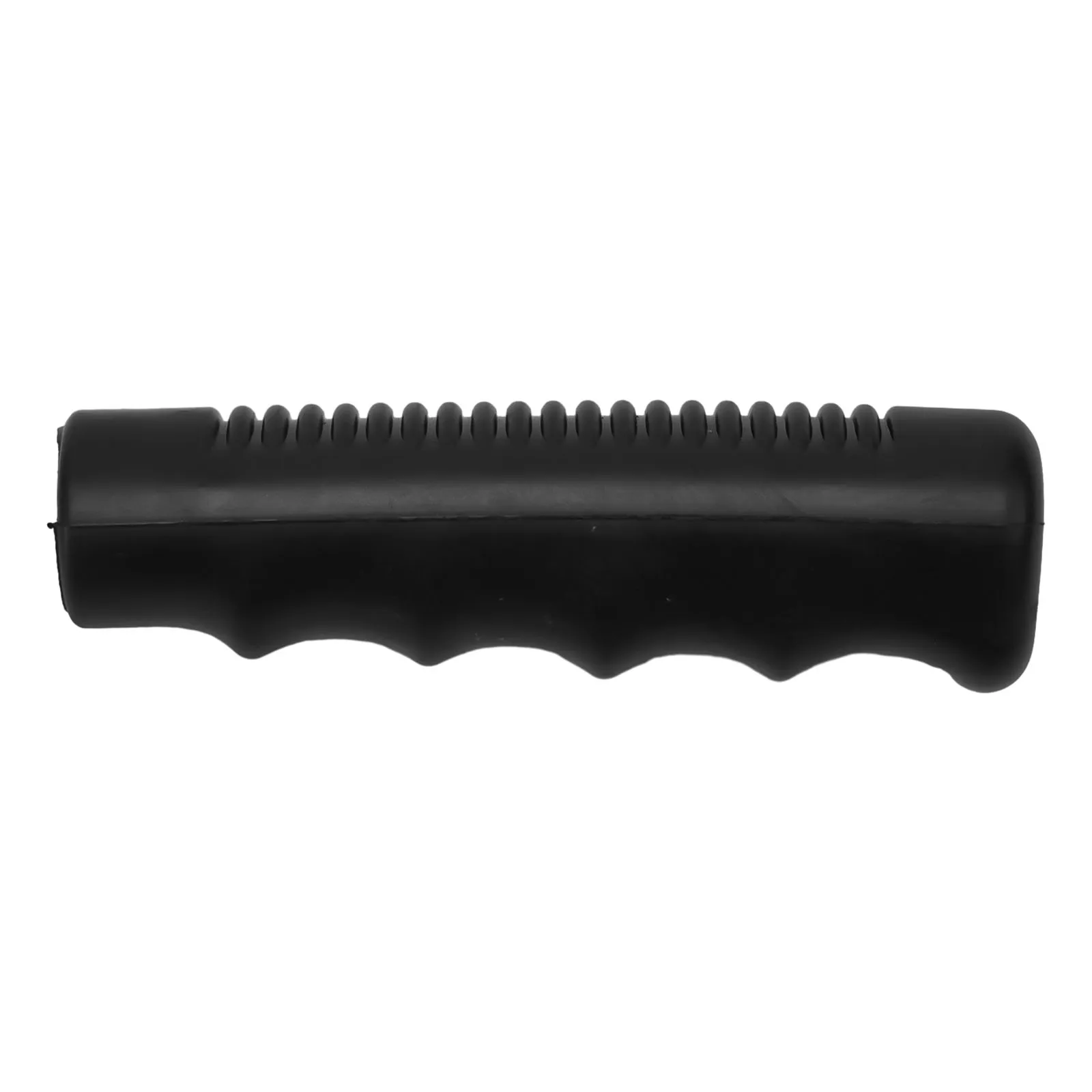 2Pcs Wheelbarrow Rubber Handles, Round Tubes Black Replacement Universal Handles PVC Anti-slip Handle Cover Industrial Tool Part