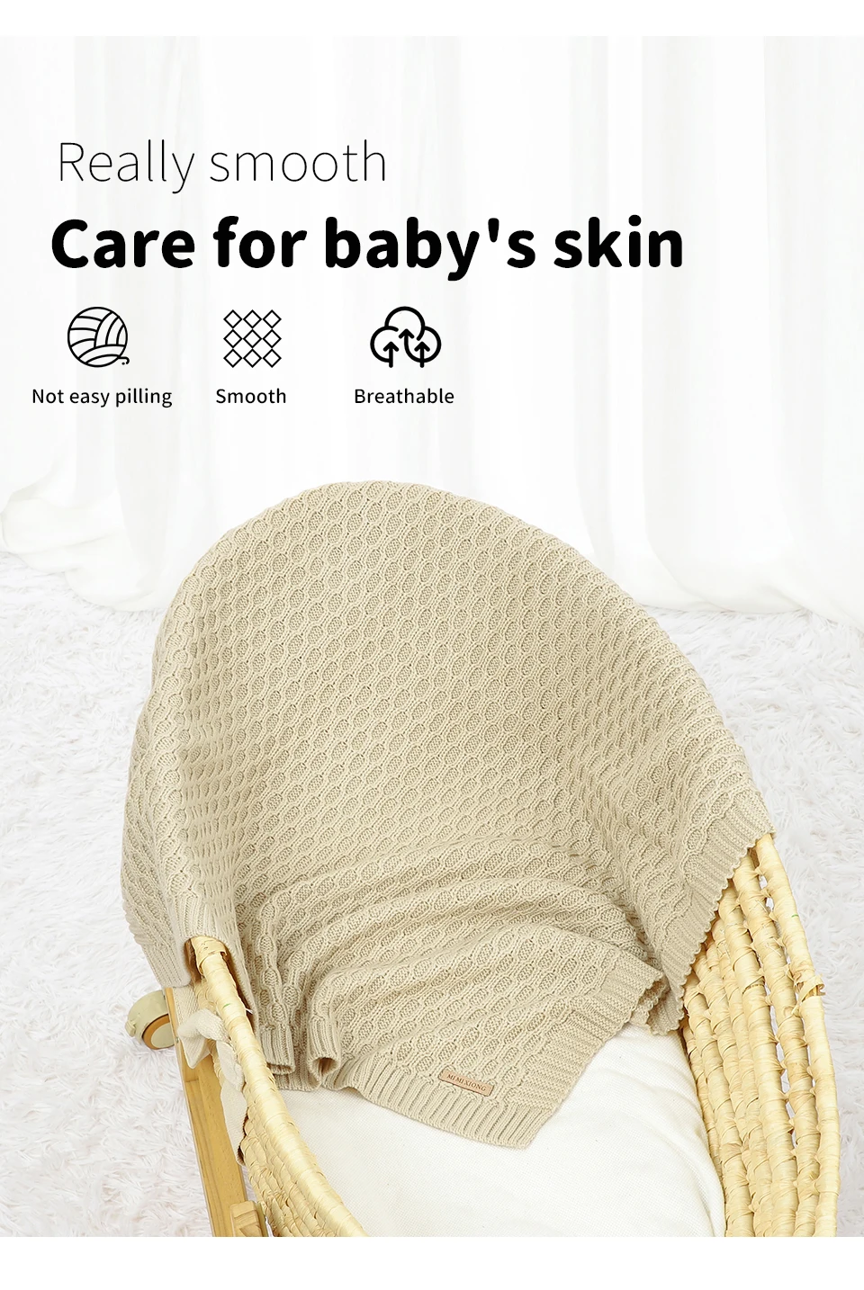 Couverture chaude BEBE panier